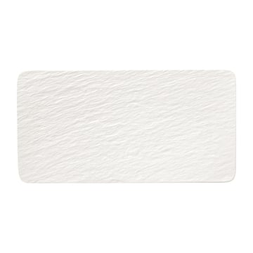 Villeroy & Boch Manufacture Rock serveringsfat 18×35 cm Blanc