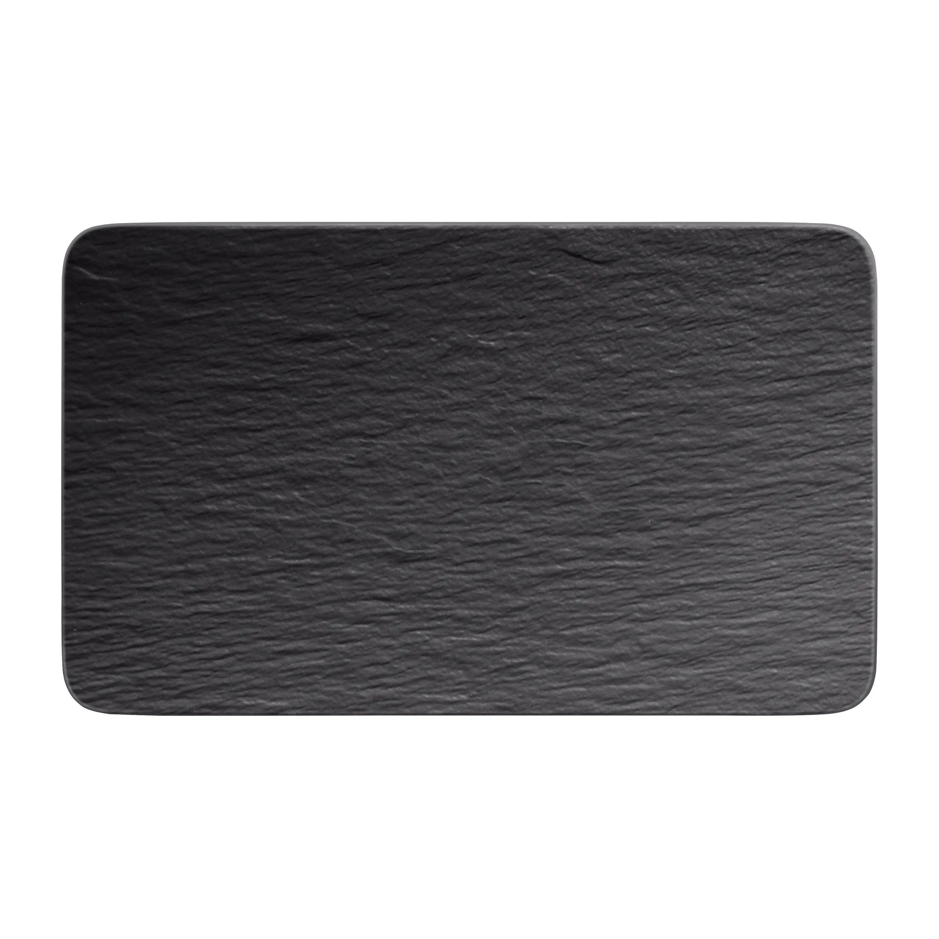 Manufacture Rock tallrik 17x28 cm, Svart Villeroy & Boch