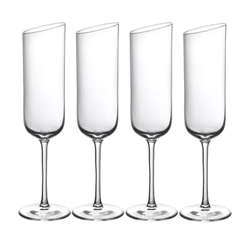 Läs mer om Villeroy & Boch NewMoon champagneglas 4-pack 17 cl