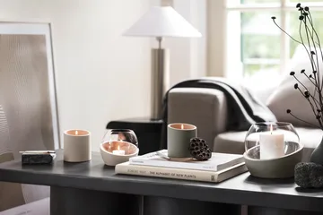 NewMoon Home ljuslykta 14,5x17 cm - Taupe - Villeroy & Boch