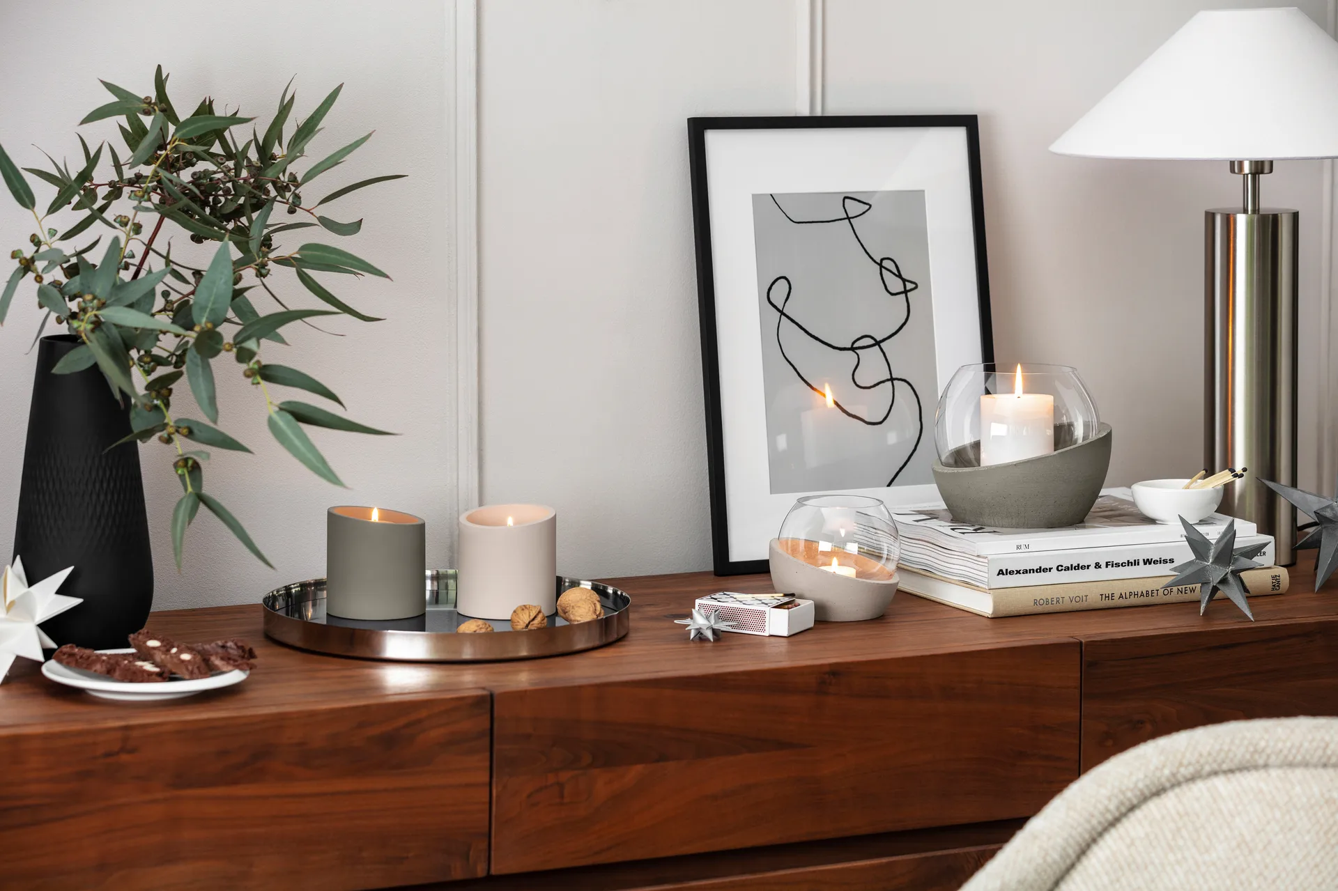 NewMoon Home ljuslykta 14,5x17 cm, Taupe Villeroy & Boch