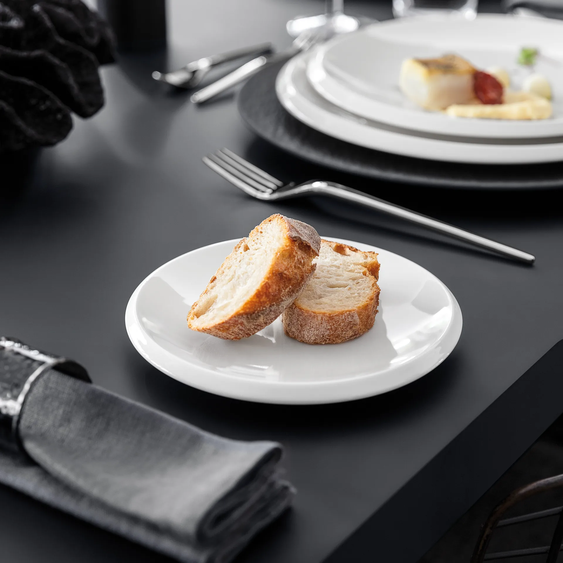 NewMoon sidotallrik Ø16 cm, Vit Villeroy & Boch