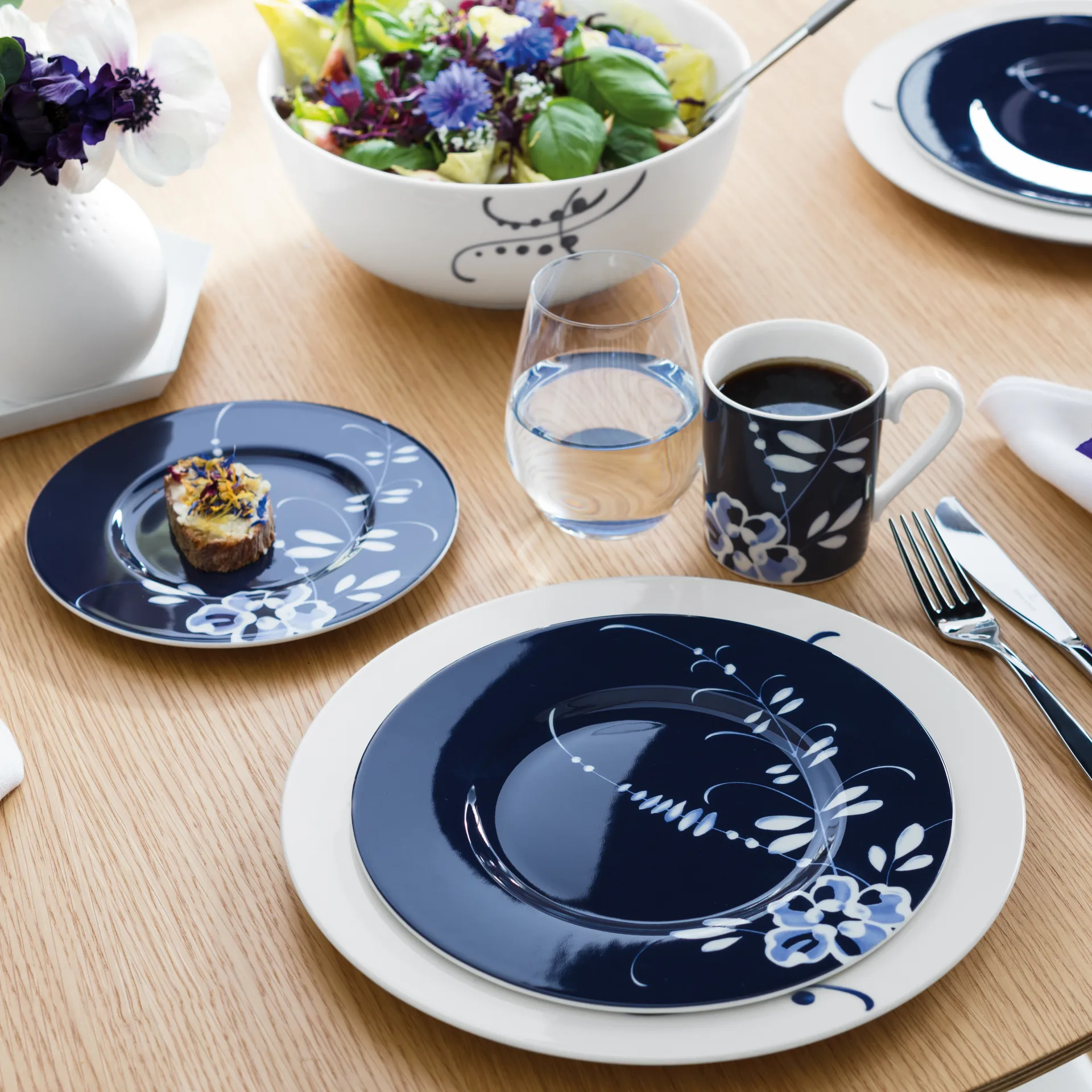 Old Luxembourg Brindille salladsskål, Vit Villeroy & Boch