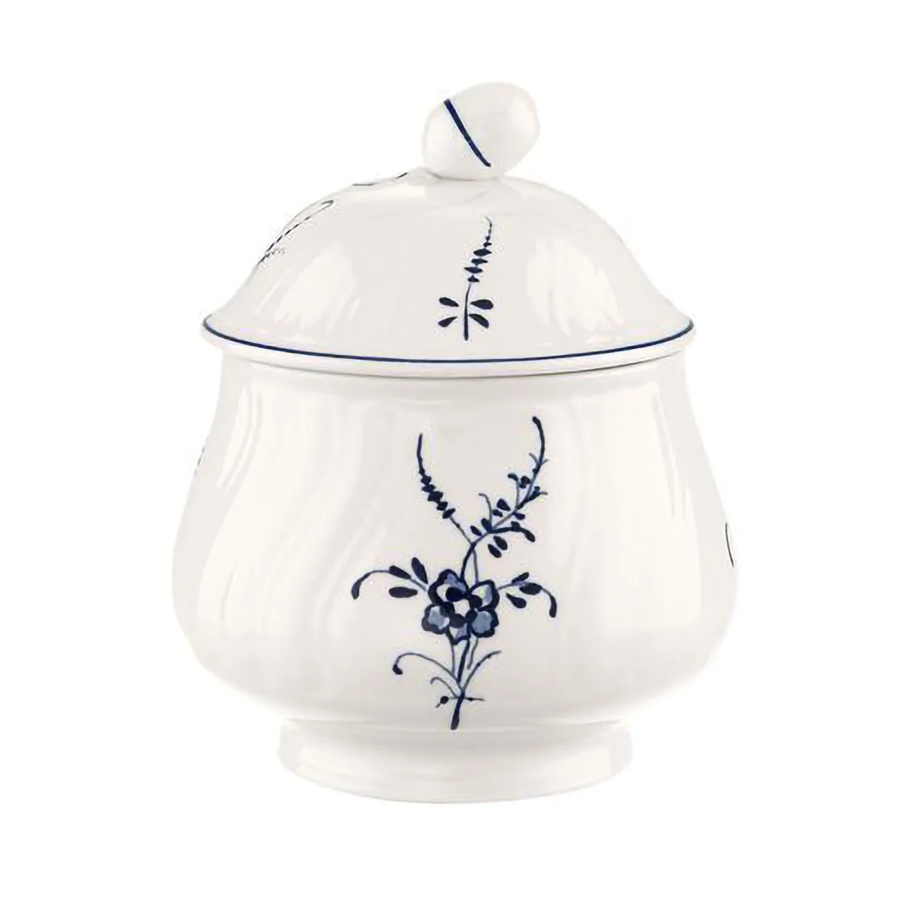 Old Luxembourg sockerskål 25 cl, Vit Villeroy & Boch