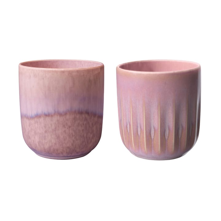 Perlemor mugg 29 cl 2-pack - Coral - Villeroy & Boch