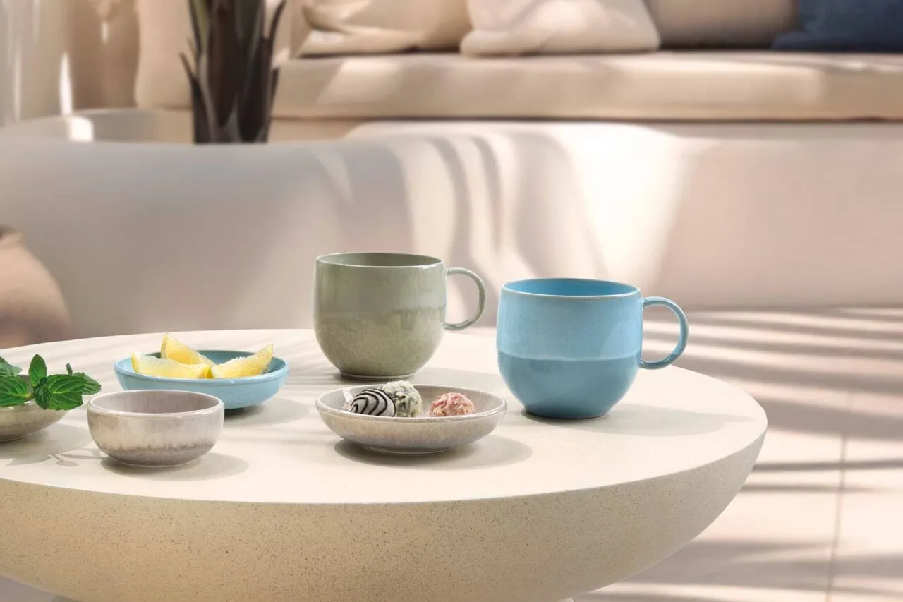 Perlemor Sand dippskål, Beige, Ø8 cm Villeroy & Boch