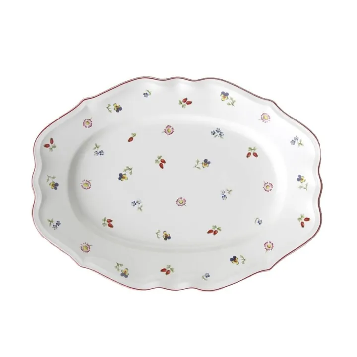 Petite Fleur serveringsfat 37 cm - Vit - Villeroy & Boch