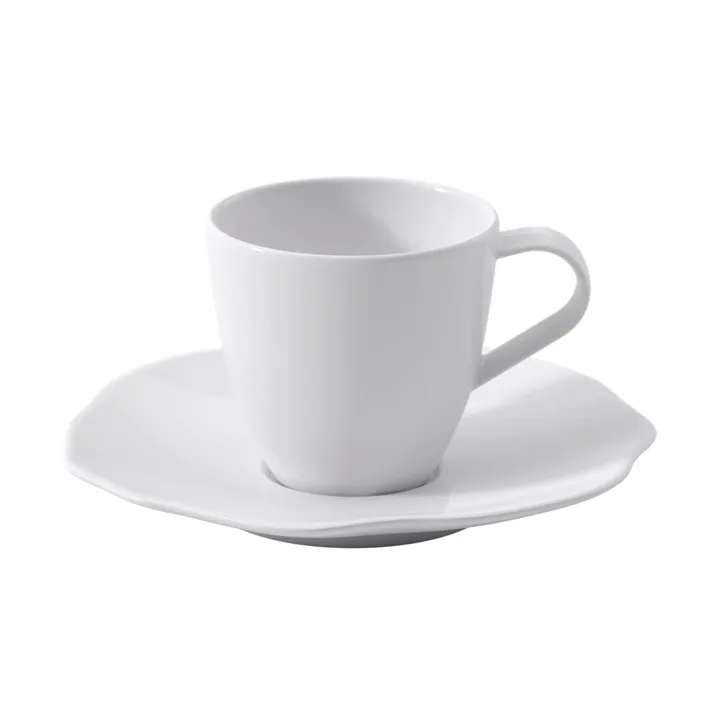 Pura espressokopp med fat - Vit, 2 delar - Villeroy & Boch
