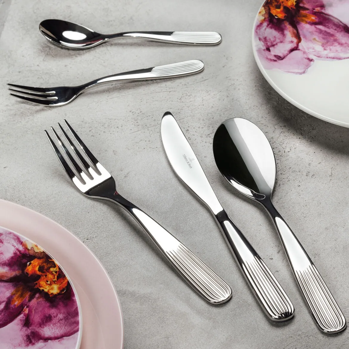 Rose Garden bestickset 30 delar, Rostfritt stål Villeroy & Boch