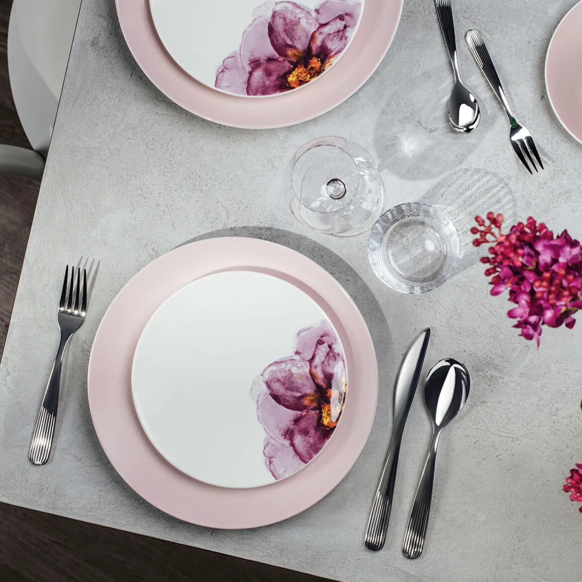 Rose Garden bestickset 30 delar, Rostfritt stål Villeroy & Boch