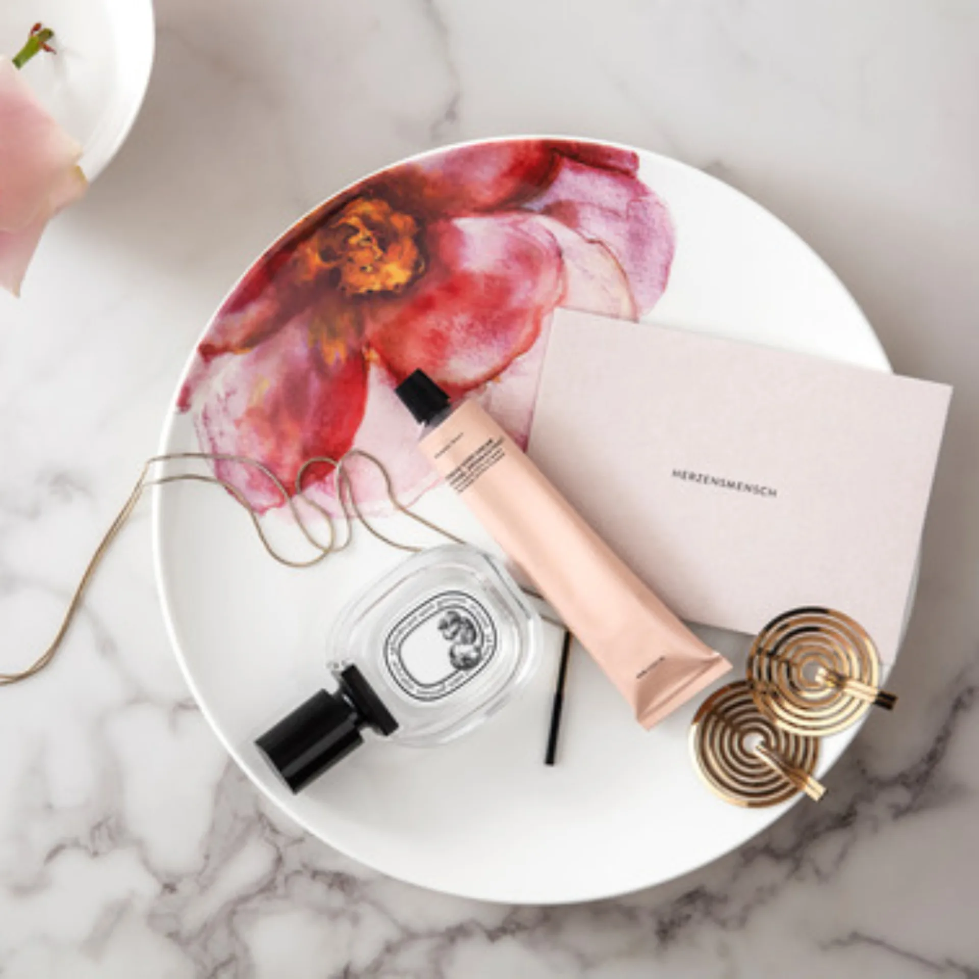 Rose Garden Coupe tallrik Ø29 cm, Vit Villeroy & Boch