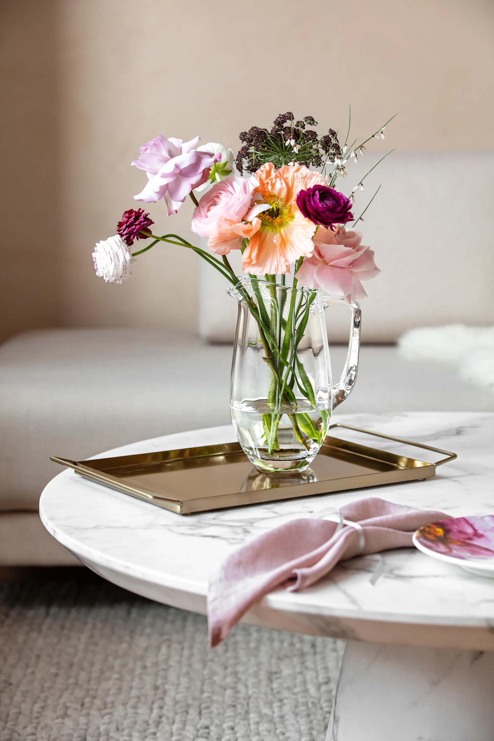 Rose Garden karaff 1,5 l, Klar Villeroy & Boch