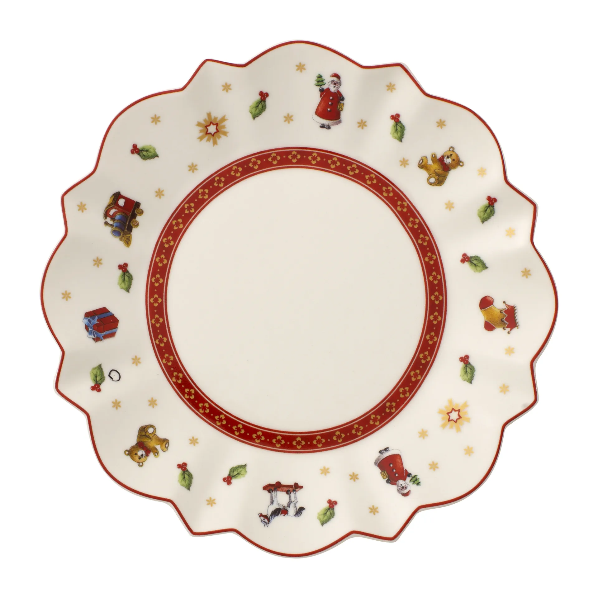 Toy's Delight assiett Ø18 cm, Vit-röd Villeroy & Boch
