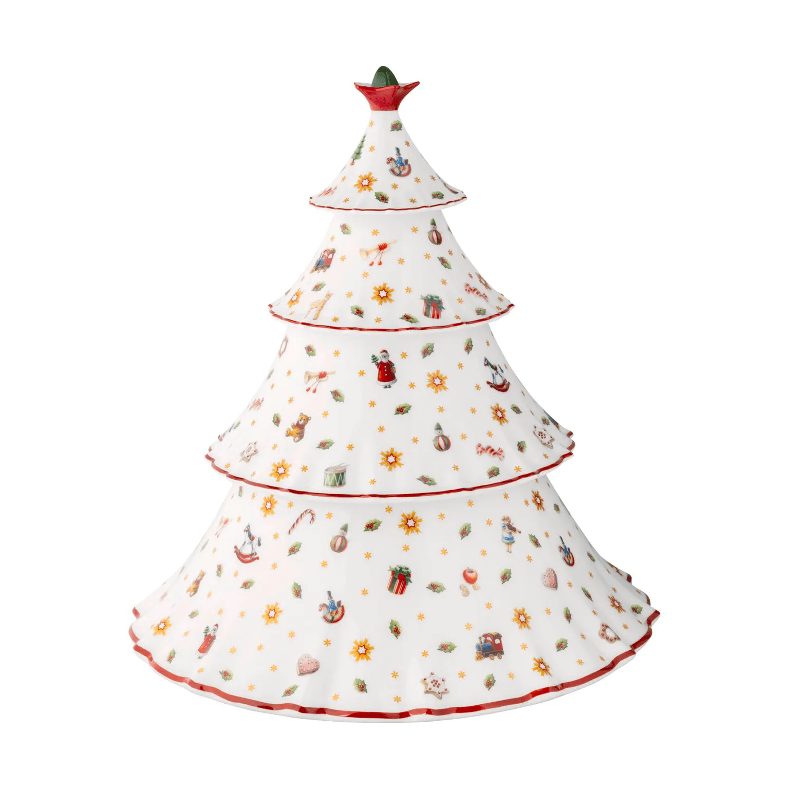 Toy's Delight burk träd, Vit-röd, 4 delar Villeroy & Boch