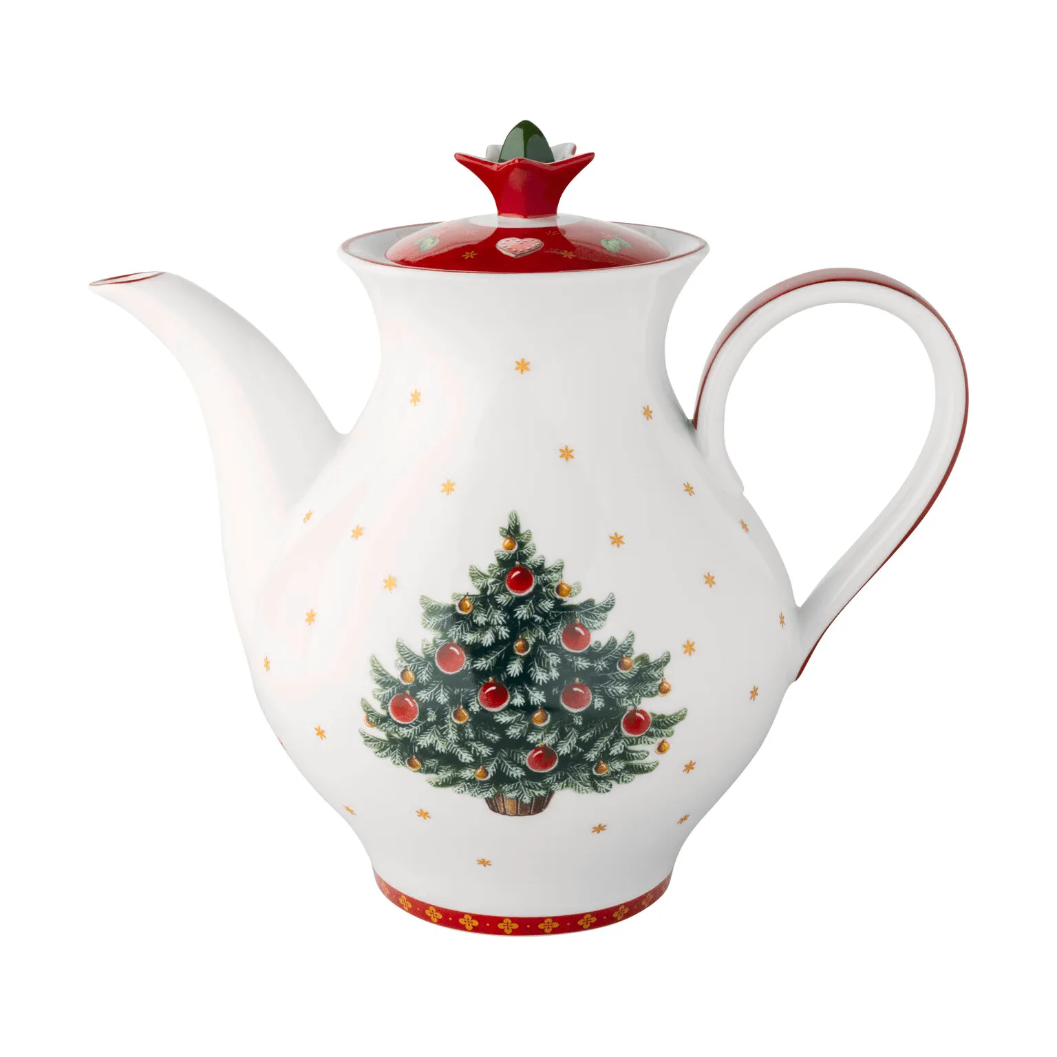 Toy's Delight kaffekanna, Vit-röd, träd, 1,6 L Villeroy & Boch