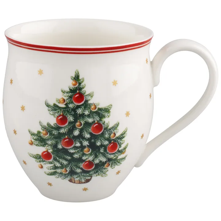 Toy's Delight mugg 39 cl - Vit-röd - Villeroy & Boch