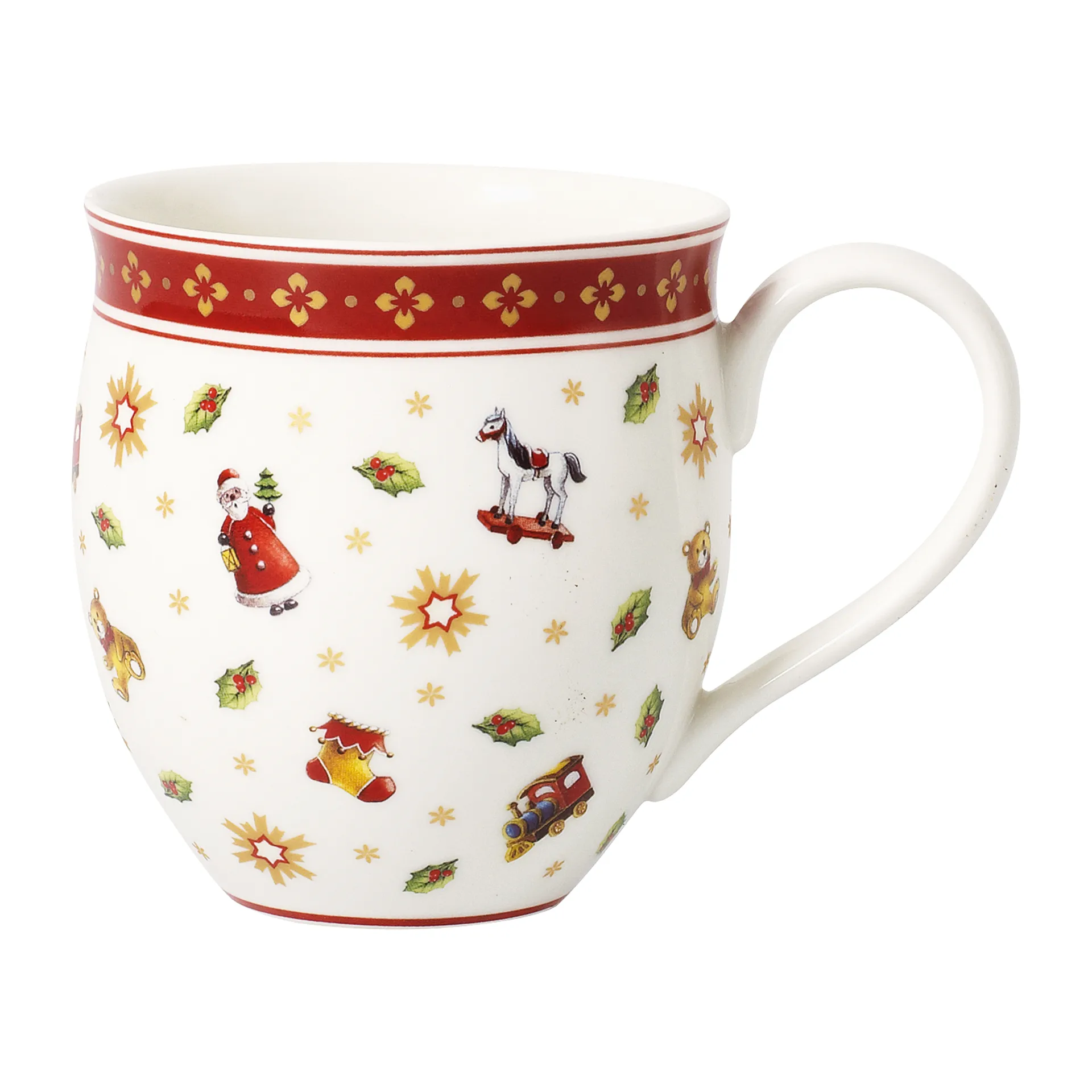 Toy's Delight mugg 44 cl, Vit-röd Villeroy & Boch