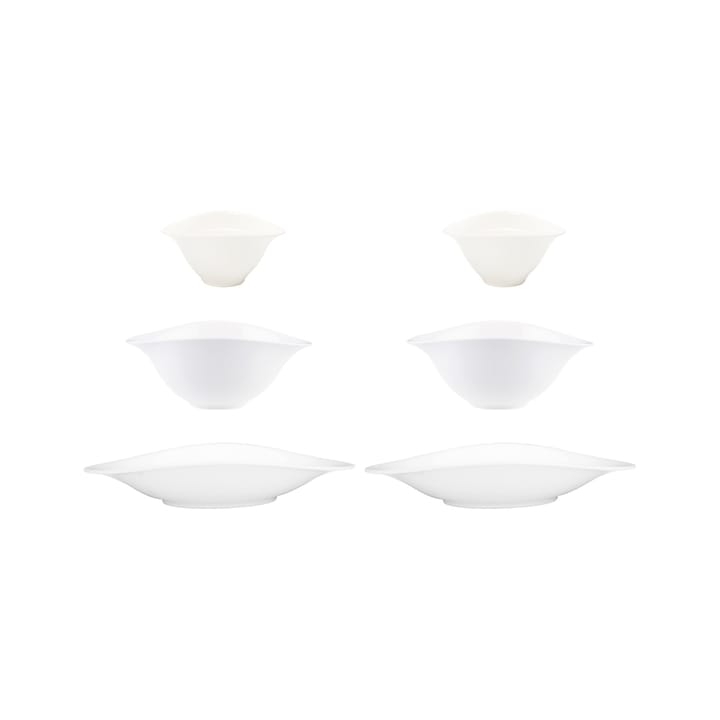 Vapiano skåltrio 6-pack, vit Villeroy & Boch