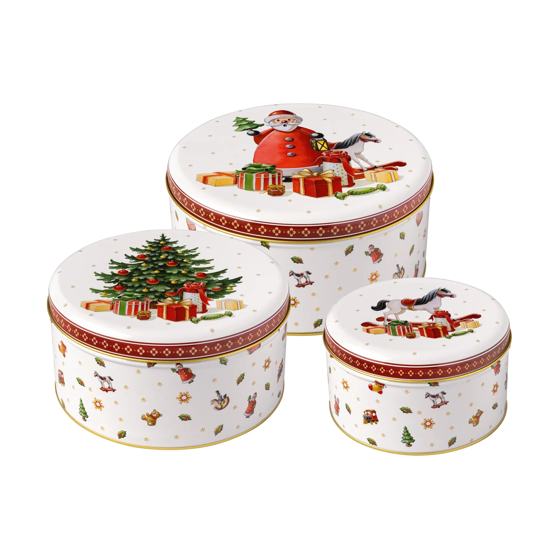 Winter Collage Accessories kakburk 3-pack, Vit Villeroy & Boch