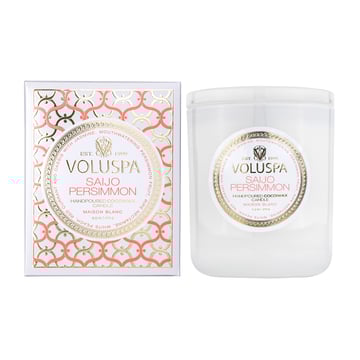 Läs mer om Voluspa Classic Maison Blanc doftljus 60 timmar Saijo Persimmon