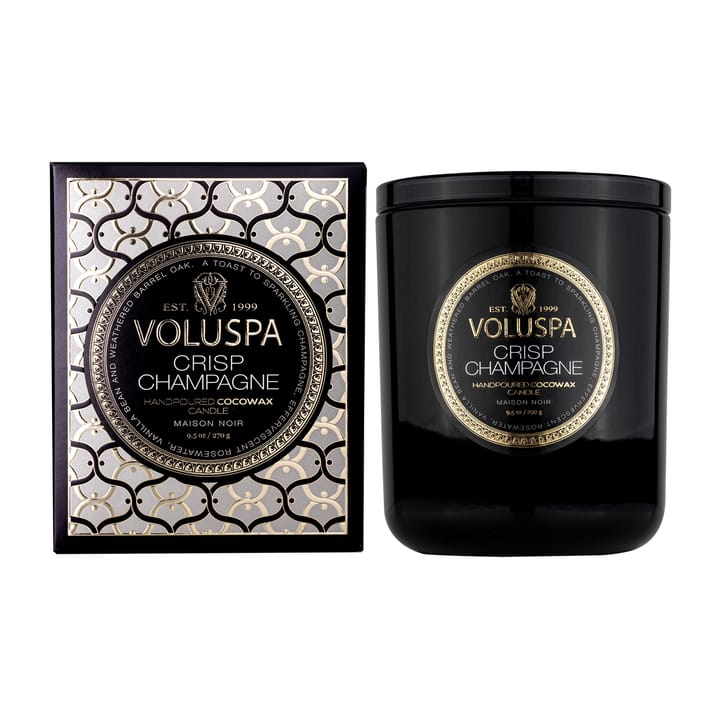 Classic Maison Noir doftljus 60 timmar - Crisp Champagne - Voluspa