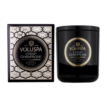 Läs mer om Voluspa Classic Maison Noir doftljus 60 timmar Crisp Champagne