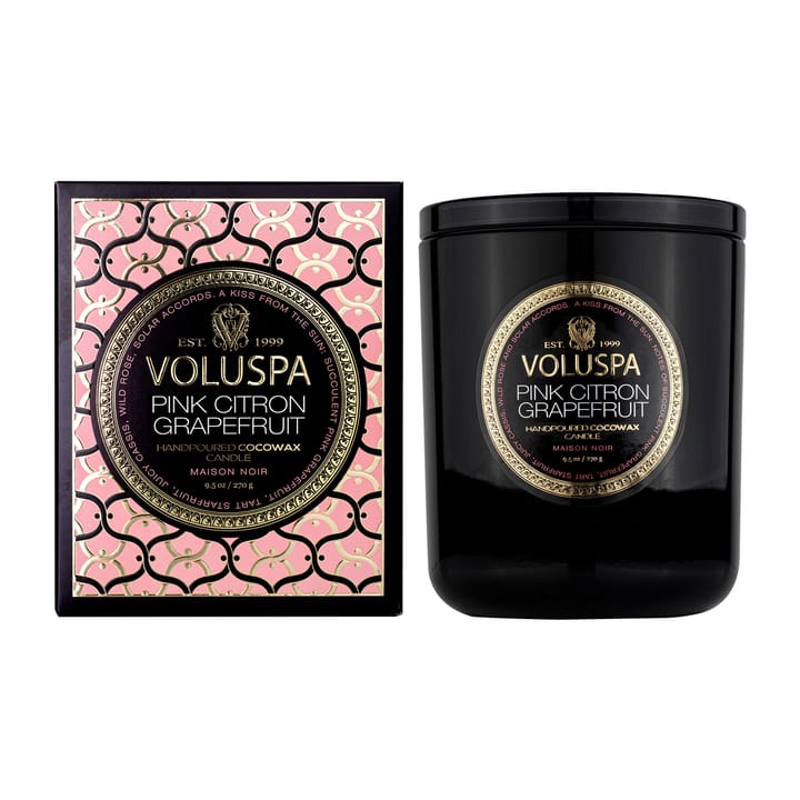 Classic Maison Noir doftljus 60 timmar - Pink Citron Grapefruit - Voluspa