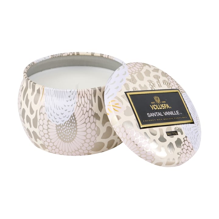 Decorative tin ljus 25 timmar, Santal Vanille Voluspa