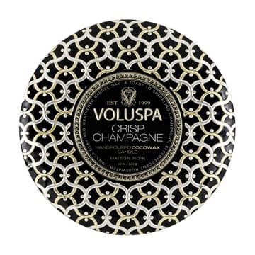 Maison Noir 3-wick Tin doftljus 40 timmar - Crisp Champagne - Voluspa