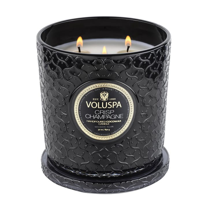 Maison Noir Luxe doftljus 80 timmar, Crisp Champagne Voluspa