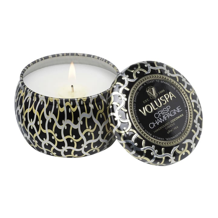 Maison Noir Mini Tin doftljus 25 timmar, Crisp Champagne Voluspa