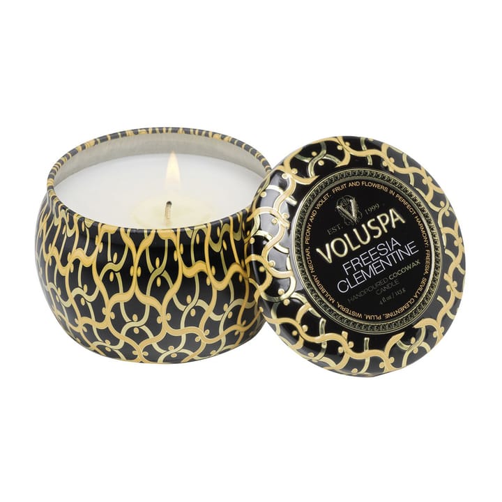 Maison Noir Mini Tin doftljus 25 timmar, Freesia Clementine Voluspa