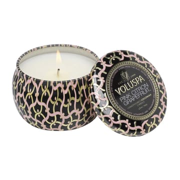 Maison Noir Mini Tin doftljus 25 timmar - Pink Citron Grapefruit - Voluspa