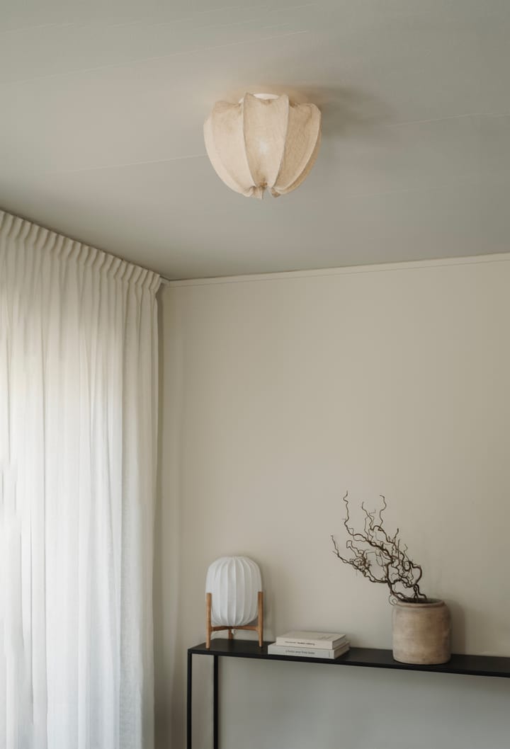 Anna plafond mini Ø30 cm, Natural linen Watt & Veke