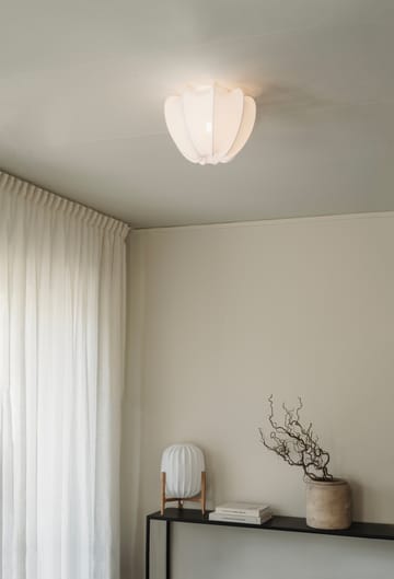 Anna plafond mini Ø30 cm - White cotton - Watt & Veke