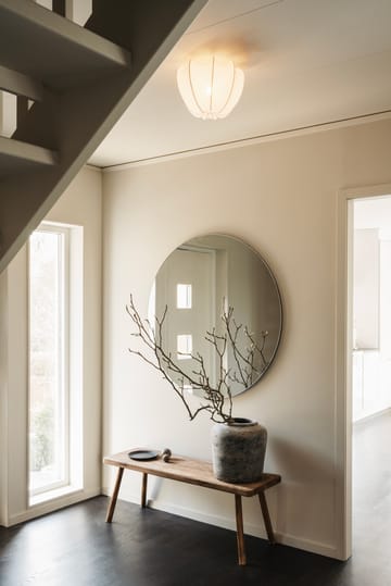 Anna plafond mini Ø30 cm - White cotton - Watt & Veke