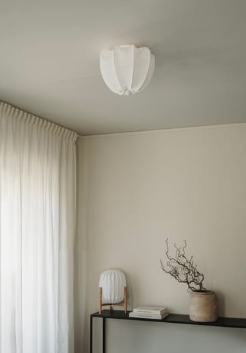 Anna plafond mini Ø30 cm - White linen - Watt & Veke