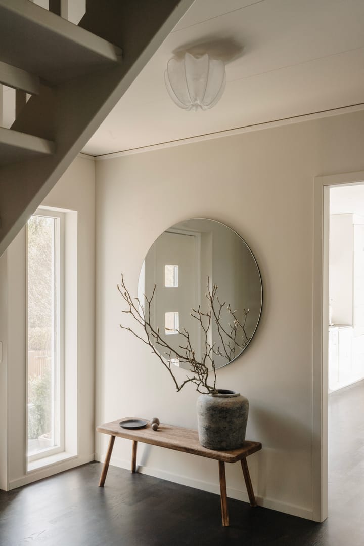 Anna plafond mini Ø30 cm, White linen Watt & Veke