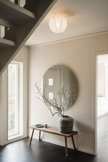 Anna plafond mini Ø30 cm - White linen - Watt & Veke