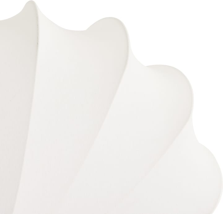 Anna vägglampa L 54 cm, White cotton Watt & Veke