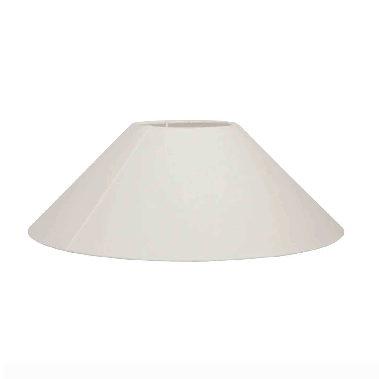 Produktfoto för Watt & Veke Basic Flat lampskärm, vit, 30 cm