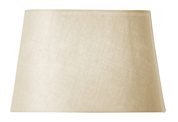 Basic oval lampskärm 20 cm - Natur - Watt & Veke