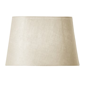 Watt & Veke Basic oval lampskärm 38 cm Natur