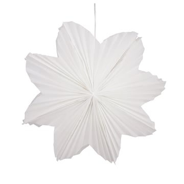 Watt & Veke Daisy adventsstjärna Ø60 cm Vit