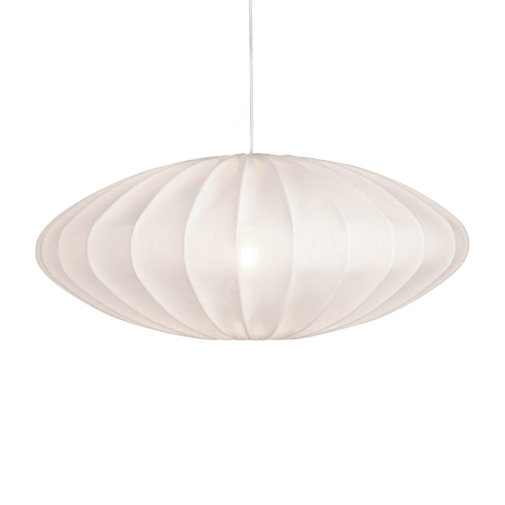 Ellipse lampskärm 65 cm linne - Vit - Watt & Veke