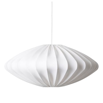 Watt & Veke Ellipse lampskärm 80 cm bomull Vit