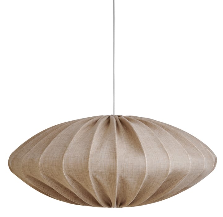 Ellipse lampskärm linne 80 cm, Sand Watt & Veke