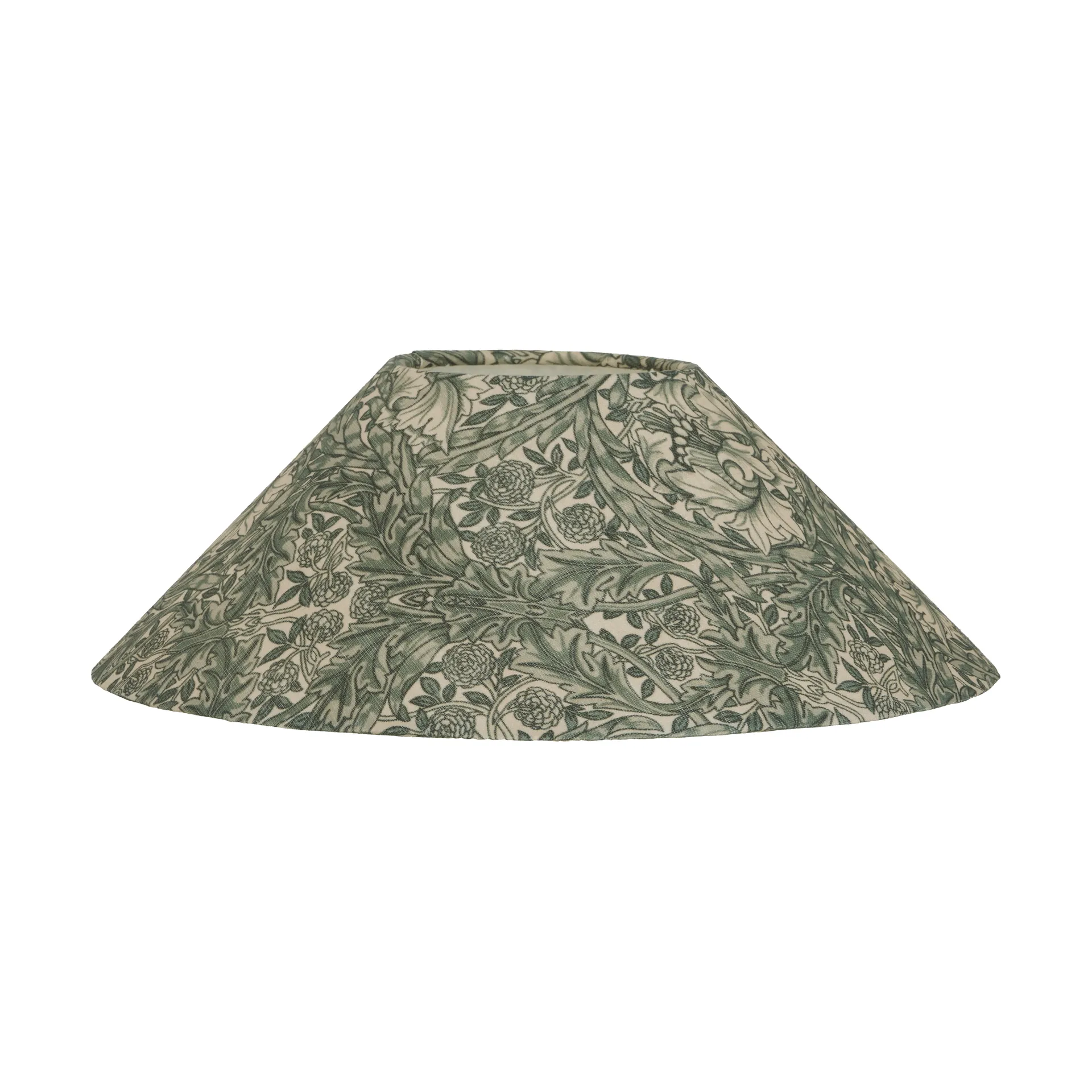 Flat shade lampskärm, African marigold green, Ø30x9 cm Watt & Veke