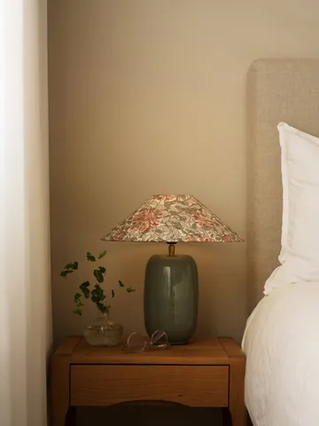 Flat shade lampskärm - Honeysuckle blush, Ø36x10 cm - Watt & Veke