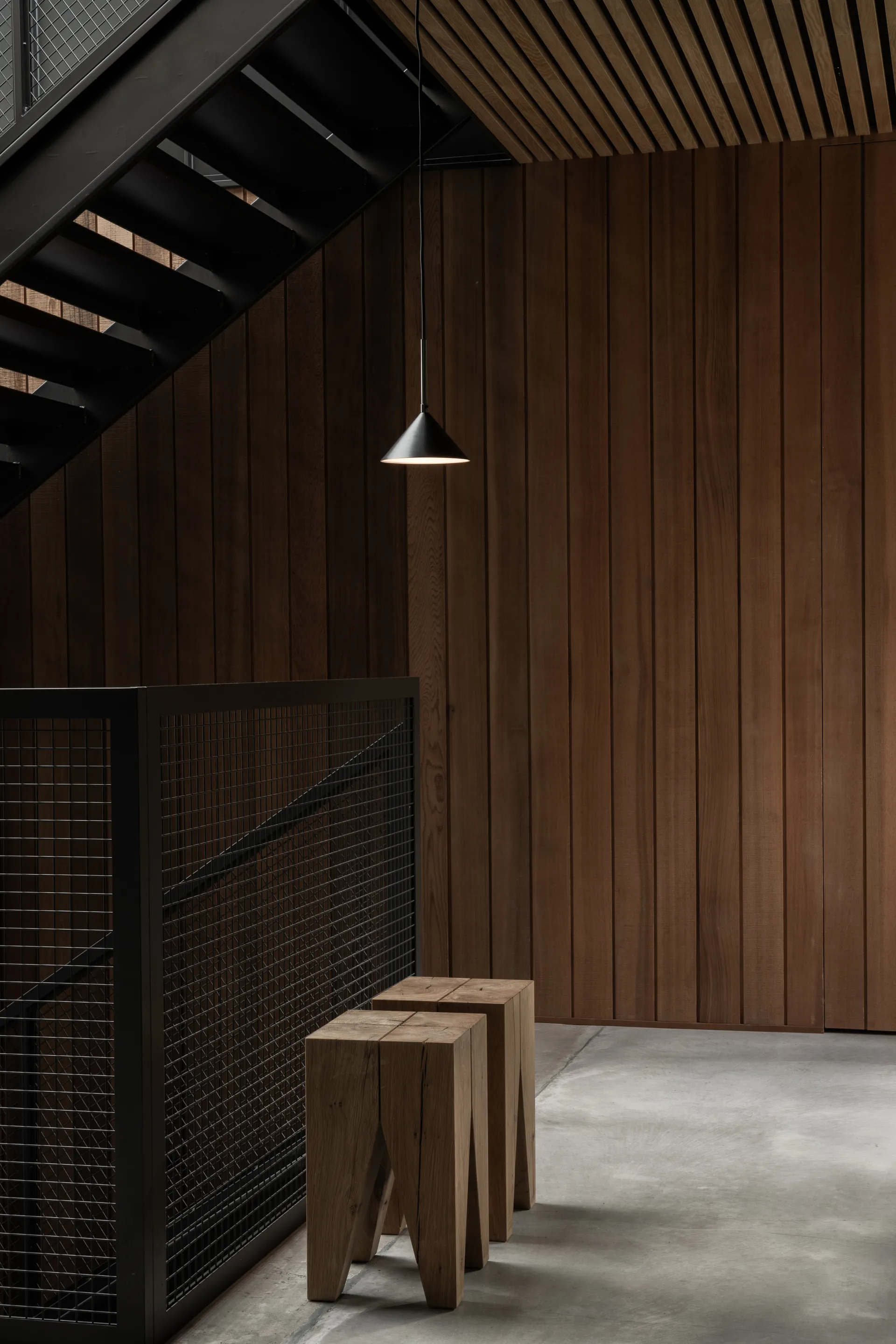 Kuro pendel, Black, Ø17x9 cm Watt & Veke